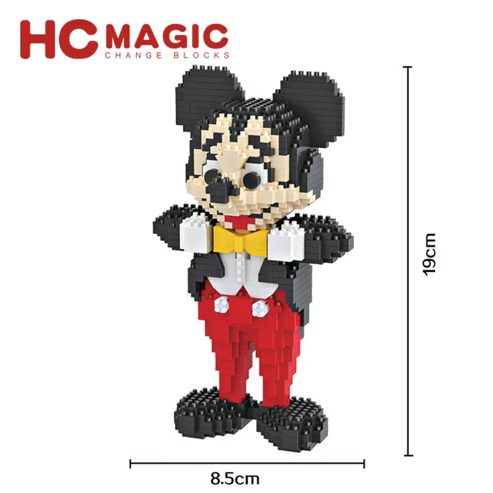 HC Cartoon Mouse Animal Anime Auction Figure 3D Model Building Blocks Kit DIY Mini Diamond Magic Brick Toy for Kid Children Gift
HC Cartoon Mouse Animal Anime Auction Figure 3D Model Building Blocks Kit DIY Mini Diamond Magic Brick Toy for Kid Children Gift