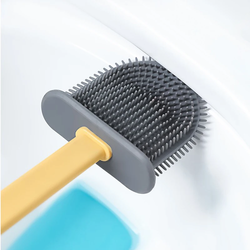 1pcs Silicone Toilet Brush Soft Bristle Wall-mounted Bathroom Toilet Brush Holder Set Clean Tool Durable Bathroom Accessories
1pcs Silicone Toilet Brush Soft Bristle Wall-mounted Bathroom Toilet Brush Holder Set Clean Tool Durable Bathroom Accessories