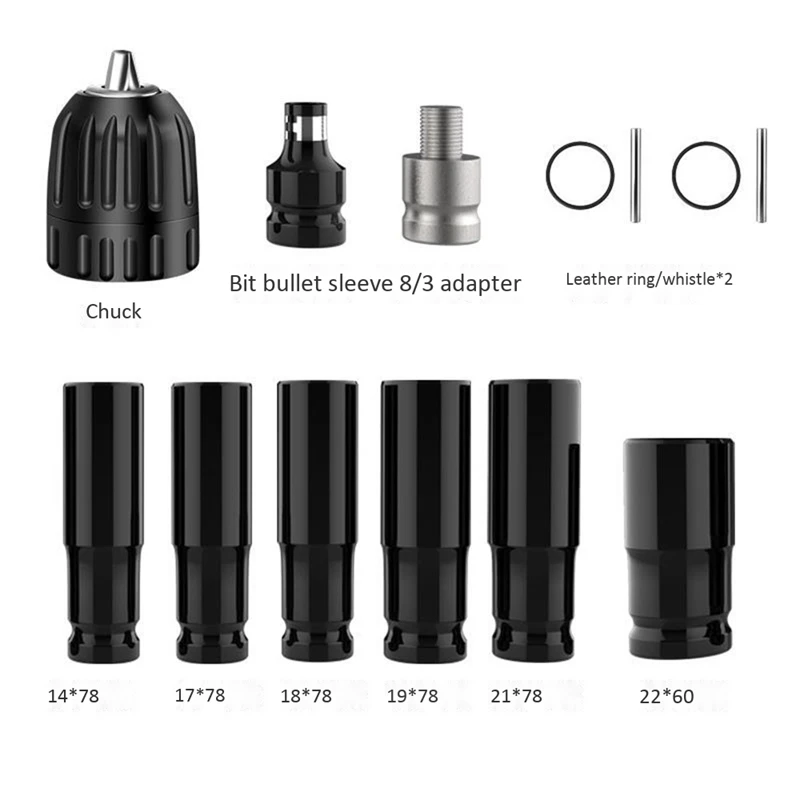 Impact Socket Set Universal Accessories for Electric Impact Wrench Sleeves Batch Head for Wrench Adapter Hand Tool
Impact Socket Set Universal Accessories for Electric Impact Wrench Sleeves Batch Head for Wrench Adapter Hand Tool