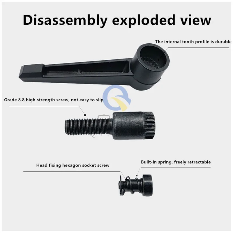 Adjustable position setting handle screw 7 7 self locking positioning handle L rotary handle screw nut M8
Adjustable position setting handle screw 7 7 self locking positioning handle L rotary handle screw nut M8