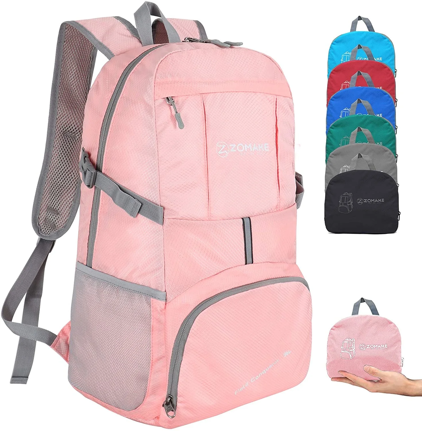 Zomake backpack 35L lightweight backpack waterproof foldable backpack suitable for women and men
Zomake backpack 35L lightweight backpack waterproof foldable backpack suitable for women and men