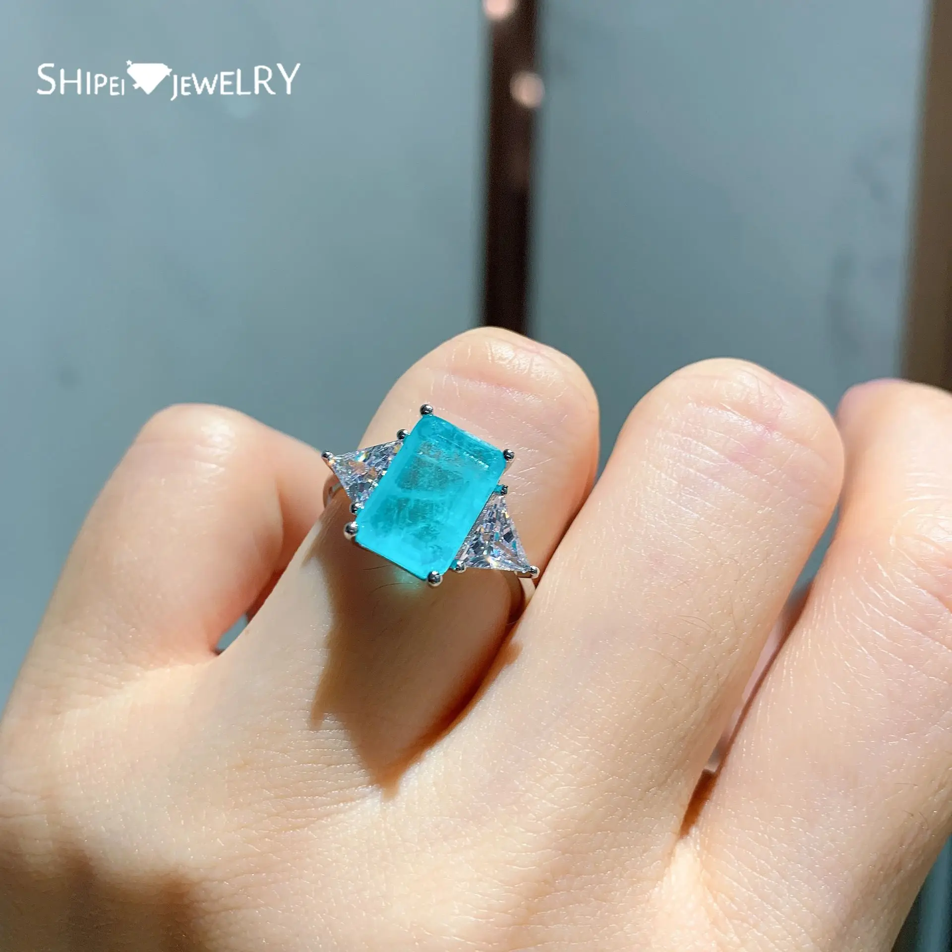 Shipei 100% 925 Sterling Silver Water Drop Created Moissanite Gemstone Wedding Engagement Classic Women Rings Fine Jewelry Gift 
Shipei 100% 925 Sterling Silver Water Drop Created Moissanite Gemstone Wedding Engagement Classic Women Rings Fine Jewelry Gift