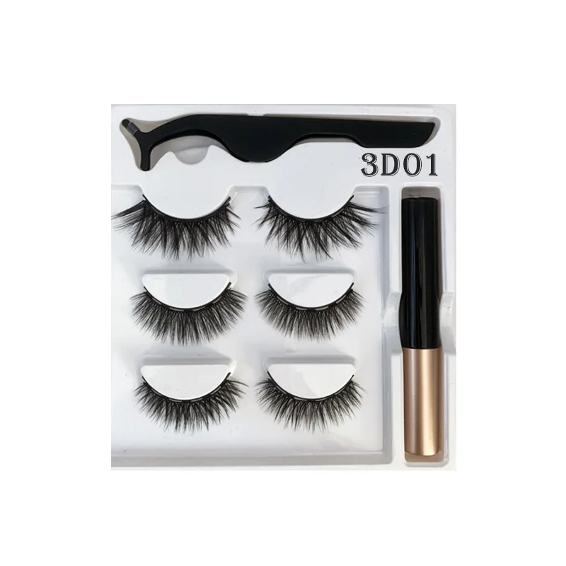 New 3 pairs Magnetic Eyelashes 3D False Mink Eyelashes Magnet Lashes Magnetic Eyeliner&Tweezer Set Makeup pestañas magneticas
New 3 pairs Magnetic Eyelashes 3D False Mink Eyelashes Magnet Lashes Magnetic Eyeliner&Tweezer Set Makeup pestañas magneticas