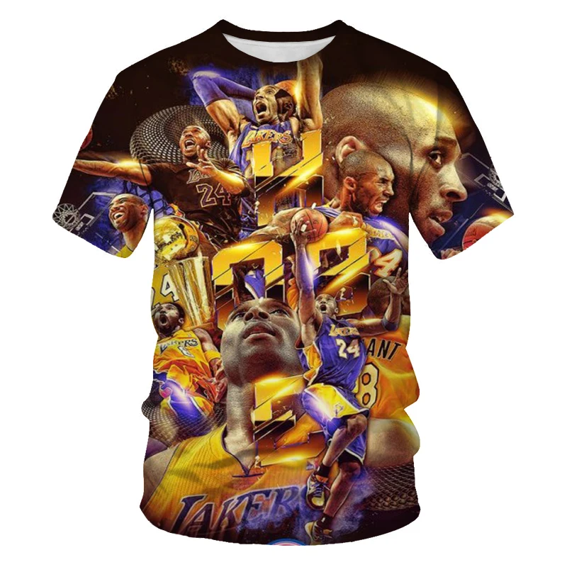 2021 Summer Hot Sale Men's And Women's T-shirt 3D Printing Basketball Superstar Fashion Sports T-shirt Breathable Short Sleeve
2021 Summer Hot Sale Men's And Women's T-shirt 3D Printing Basketball Superstar Fashion Sports T-shirt Breathable Short Sleeve