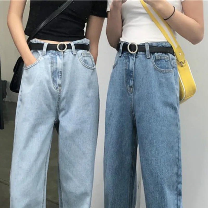 Jeans Women Solid High Waist Long Denim Mopping Trousers Korean Style Autumn New Elegant Female All-match Loose Streetwear Soft
Jeans Women Solid High Waist Long Denim Mopping Trousers Korean Style Autumn New Elegant Female All-match Loose Streetwear Soft