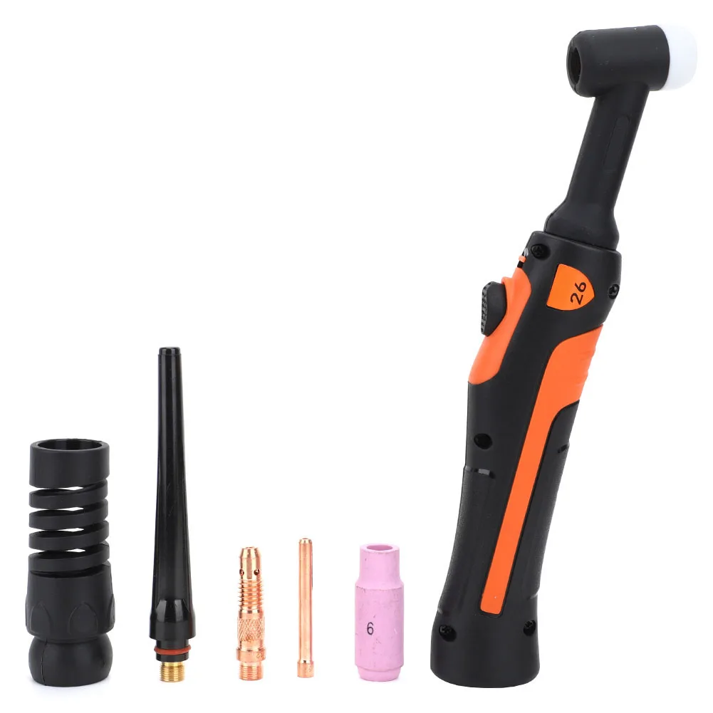TIG-26 TIG Welding Set Welding Torch Replacement Head Ceramic Nozzle Collet and Collet Body
TIG-26 TIG Welding Set Welding Torch Replacement Head Ceramic Nozzle Collet and Collet Body