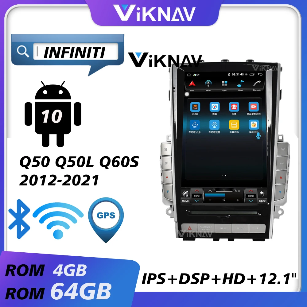 Автомобильный gps-навигатор, мультимедийный видеоплеер для infiniti q50 q50l q60s 2012-2021 android, автомобильное радио, автомобильный аудиомагнитофон
Автомобильный gps-навигатор, мультимедийный видеоплеер для infiniti q50 q50l q60s 2012-2021 android, автомобильное радио, автомобильный аудиомагнитофон