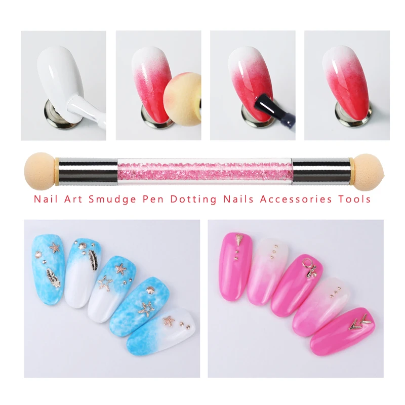 Smudge Pen Painted Dotting Tool Nail Art Pen Brush For Manicure Pencil Gel Nail Dyeing Sponge Double Head Nails Accessories Tool
Smudge Pen Painted Dotting Tool Nail Art Pen Brush For Manicure Pencil Gel Nail Dyeing Sponge Double Head Nails Accessories Tool