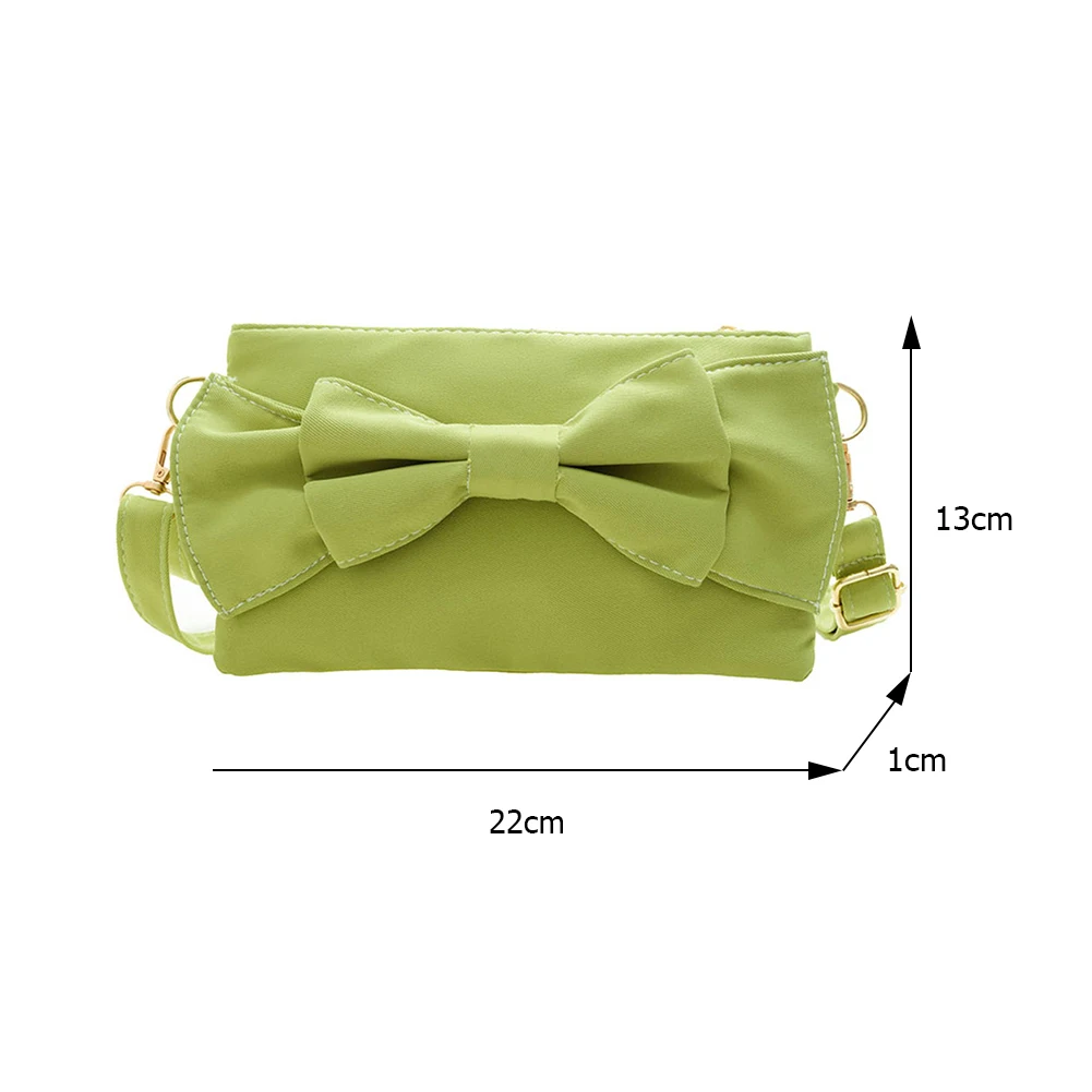 Women Bow Shoulder Messenger Bags Fashion Solid Color Cloth Small Handbags Female Casual All-matchElegant Lady Crossbody Totes 
Women Bow Shoulder Messenger Bags Fashion Solid Color Cloth Small Handbags Female Casual All-matchElegant Lady Crossbody Totes
