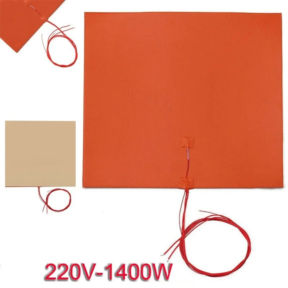 300x300mm 220V 1400W Heater Mat Pad Heated Bed Heating Silicone Space Heaters For Printer Hot Bed For Home
300x300mm 220V 1400W Heater Mat Pad Heated Bed Heating Silicone Space Heaters For Printer Hot Bed For Home