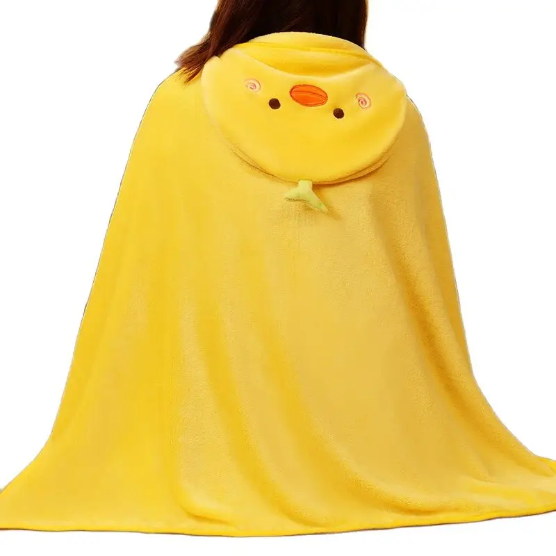 125*80cm Plush Toy Stuffed Animal TOTORO Dinosaur Duck Out Blanket Mantys Cape For Kids Xmas New Year Gifts
125*80cm Plush Toy Stuffed Animal TOTORO Dinosaur Duck Out Blanket Mantys Cape For Kids Xmas New Year Gifts