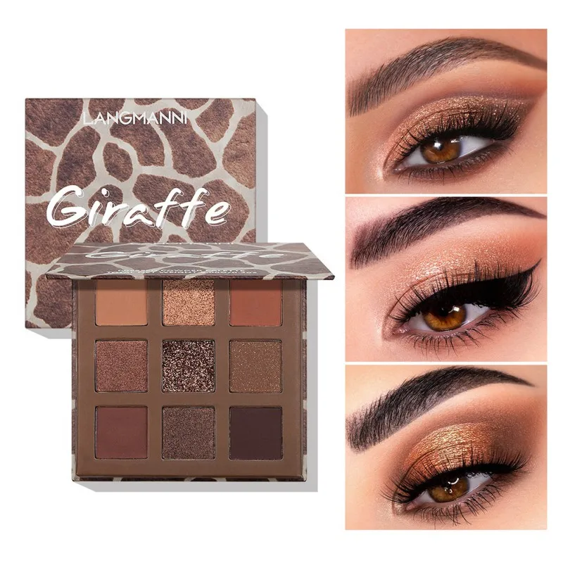 9 Colors Durable And Easy To Color Matte Pearl Eye Shadow Long-lasting Easy to Wear Matte Animal Series Eye Shadow Plate
9 Colors Durable And Easy To Color Matte Pearl Eye Shadow Long-lasting Easy to Wear Matte Animal Series Eye Shadow Plate