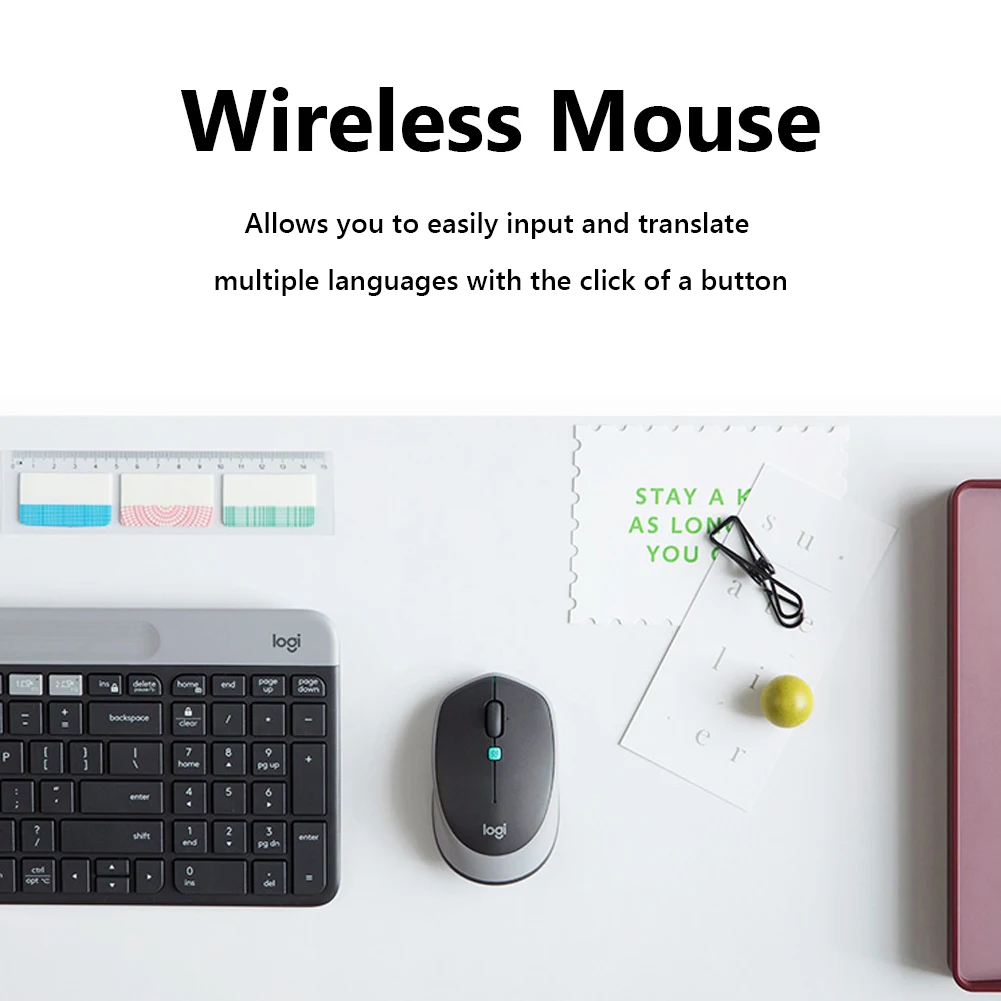 Logitech VOICE M380 wireless smart voice input typing laptop mouse for Windows typing translation mouse
Logitech VOICE M380 wireless smart voice input typing laptop mouse for Windows typing translation mouse