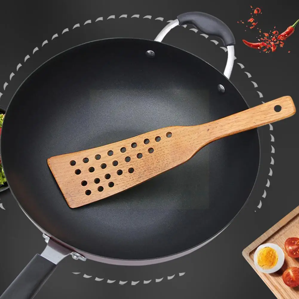 Non-stick Wooden Spatulas Turner Fried Shovel Natural Wood Accessories Shovel Dining Baking Kitchen Mixing Cooking B S0d0 
Non-stick Wooden Spatulas Turner Fried Shovel Natural Wood Accessories Shovel Dining Baking Kitchen Mixing Cooking B S0d0