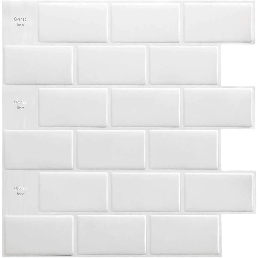 Home Tile Stickers, 12x12 Inch Vinyl Decals, Heat Resistant, 3D Wallpaper Self Adhesive Kitchen Tiles Paste Home Wall Decor
Home Tile Stickers, 12x12 Inch Vinyl Decals, Heat Resistant, 3D Wallpaper Self Adhesive Kitchen Tiles Paste Home Wall Decor