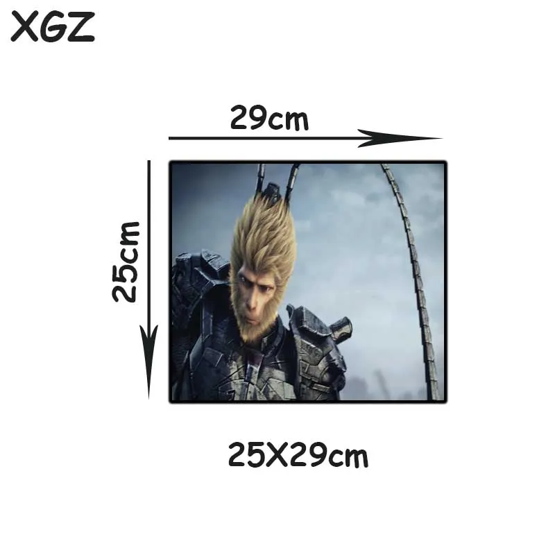 XGZ Large Gaming Mouse Pad Black Lock Edge The Monkey King Custom Computer Desk Mat Rubber Stripe Non-slip for Lol Dota Gamer
XGZ Large Gaming Mouse Pad Black Lock Edge The Monkey King Custom Computer Desk Mat Rubber Stripe Non-slip for Lol Dota Gamer