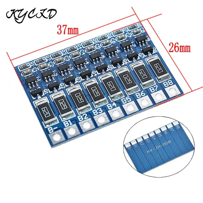 BMS 8S 29.6V 33.6V Lithium 18650 Battery Charge Protection Board Active Balancer Equalizer PCB 18650 Charging Board
BMS 8S 29.6V 33.6V Lithium 18650 Battery Charge Protection Board Active Balancer Equalizer PCB 18650 Charging Board