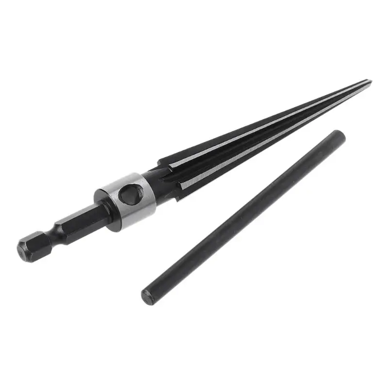

3-13 мм мостовая булавка отверстие ручной расширитель T-образная ручка коническая 6 рифленая фаска сверло для деревообработки инструмент для ...