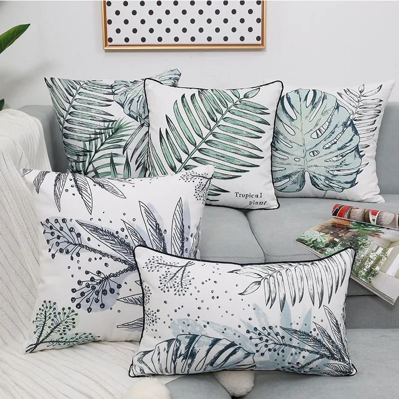 Green Plants Pattern Tropical Leaf Monstera cushion cover hogar Sofa decor Ins Style Pillow Case Pillowcase Linen Pillow
Green Plants Pattern Tropical Leaf Monstera cushion cover hogar Sofa decor Ins Style Pillow Case Pillowcase Linen Pillow