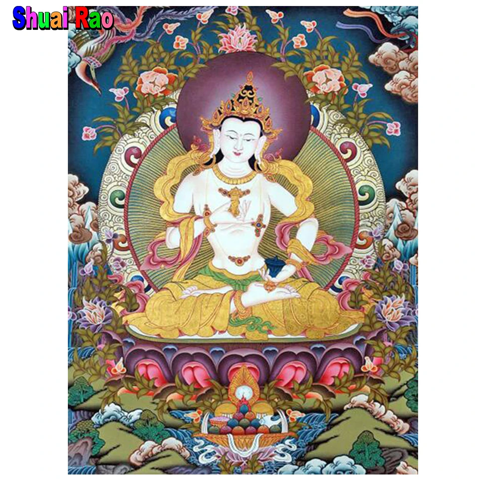 Tibetan goddess Buddhist full drill diy Diamond Painting Cross Stitch Mosaic guanyin buddha zen 5D Diamond Embroidery wall decor
Tibetan goddess Buddhist full drill diy Diamond Painting Cross Stitch Mosaic guanyin buddha zen 5D Diamond Embroidery wall decor