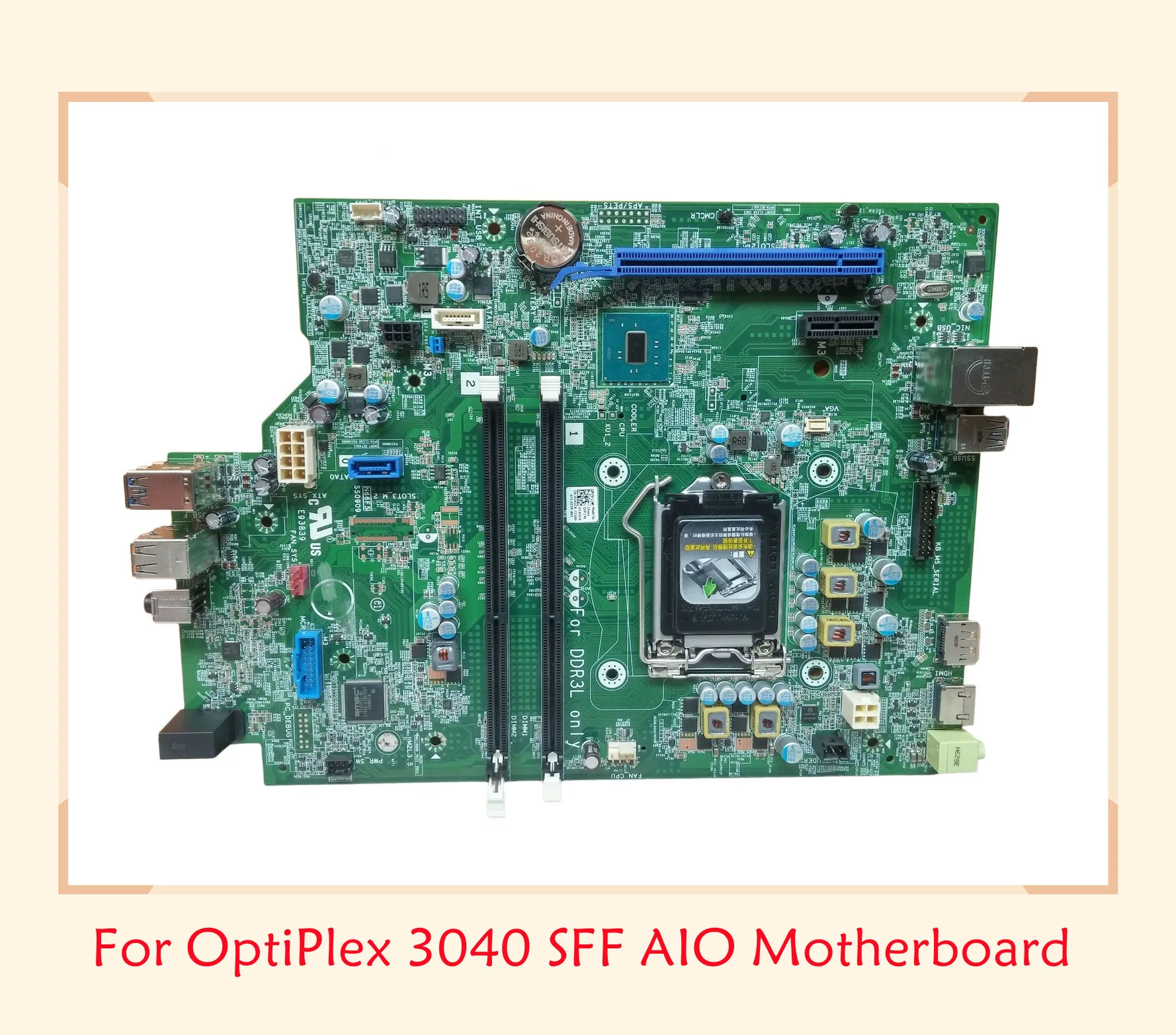 GZ855 Free Shipping/For OptiPlex 3040 SFF AIO Motherboard CN-05XGC8 5XGC8
GZ855 Free Shipping/For OptiPlex 3040 SFF AIO Motherboard CN-05XGC8 5XGC8