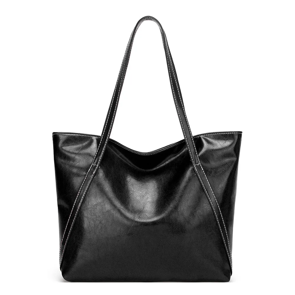 Autumn and winter 2020 new women's bag European and American style handbag oil wax leather bag shopping bag large capacity shoul
Autumn and winter 2020 new women's bag European and American style handbag oil wax leather bag shopping bag large capacity shoul