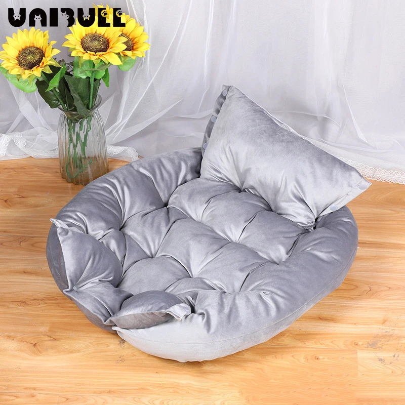Pet Dog Fold Bed Warm Fleece Round Dog Kennel House Long Plush Winter Pets Dog Beds For Medium Large Dogs Cats Soft Sofa
Pet Dog Fold Bed Warm Fleece Round Dog Kennel House Long Plush Winter Pets Dog Beds For Medium Large Dogs Cats Soft Sofa