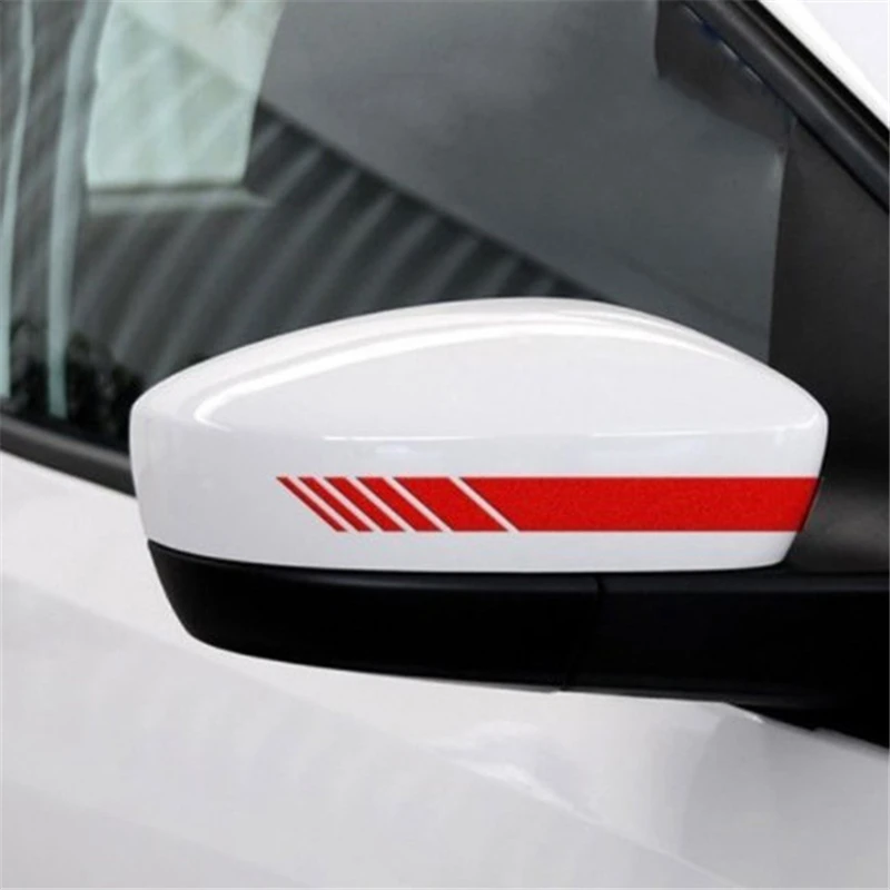 2pcs Rear View Mirror Stickers Car Styling PVC Car Sticker Rearview Mirror Side Decal Stripe
2pcs Rear View Mirror Stickers Car Styling PVC Car Sticker Rearview Mirror Side Decal Stripe