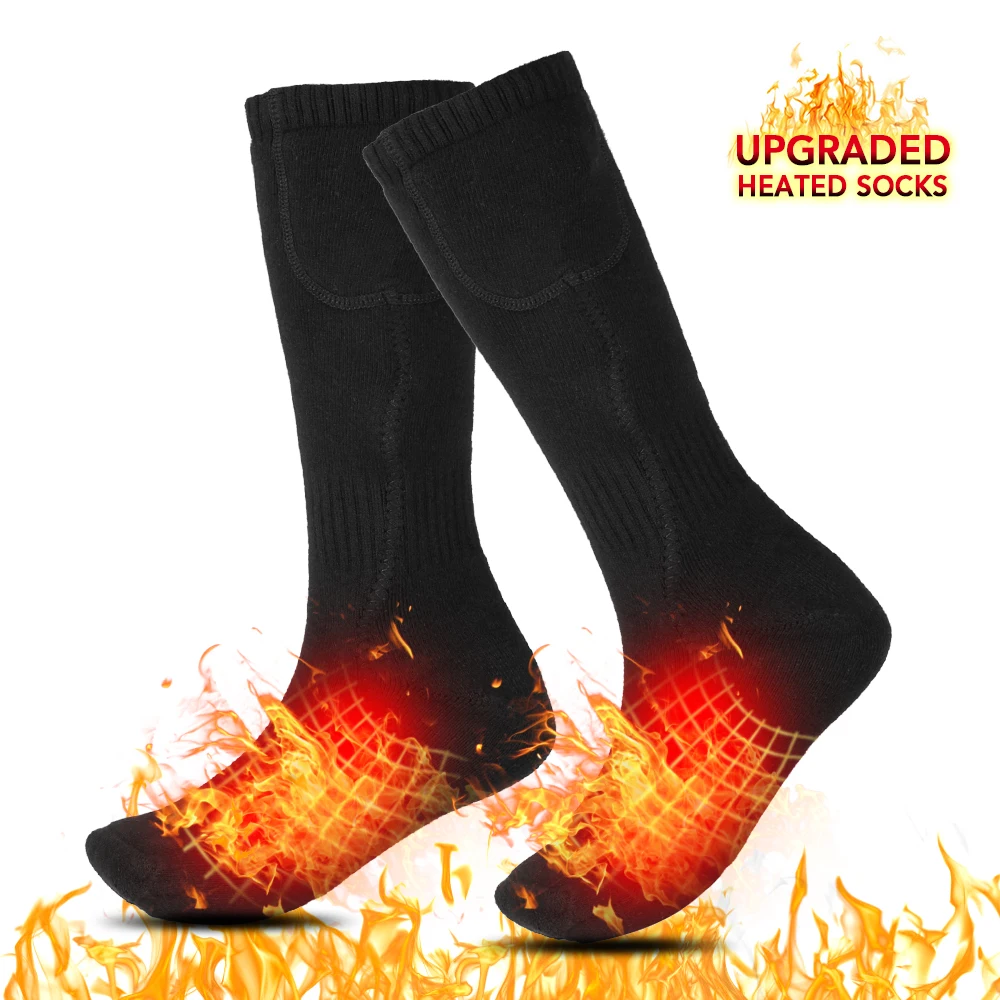 Lixada Heated Socks Electric Heating Socks Battery Operated Warm Socks Rechargeable Winter Warm Socks Camping Equipment
Lixada Heated Socks Electric Heating Socks Battery Operated Warm Socks Rechargeable Winter Warm Socks Camping Equipment