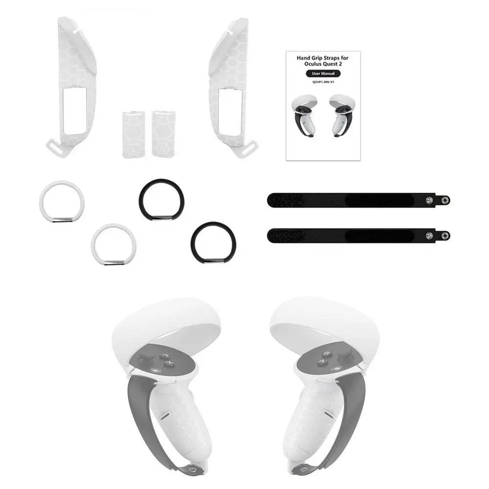 Touch Controller Grip Cover For Quest 2 Non-Slip Anti-throw Handle Protective Sleeve With Battery Opening Protector With Adjus
Touch Controller Grip Cover For Quest 2 Non-Slip Anti-throw Handle Protective Sleeve With Battery Opening Protector With Adjus