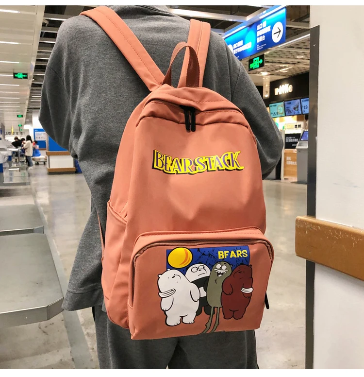Chic Small Fresh Soft Girl Canvas Backpack Female Japanese Ins Style Cartoon Cute Girl School Bag Student Backpack
Chic Small Fresh Soft Girl Canvas Backpack Female Japanese Ins Style Cartoon Cute Girl School Bag Student Backpack