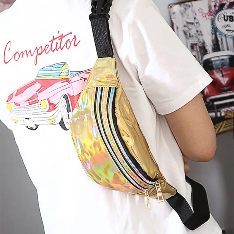 Women Fanny Pack Holographic Belt Waist Bags Hologram Travel Shoulder Bag Party Hip Bum Packs Phone Pouch
Women Fanny Pack Holographic Belt Waist Bags Hologram Travel Shoulder Bag Party Hip Bum Packs Phone Pouch