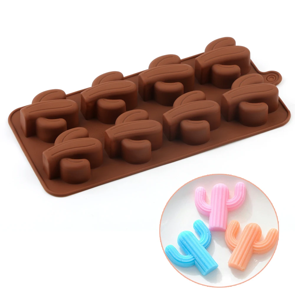 Silicone Chocolate Molds Candy Mold Cactus Shape Baking Molds Cupcake Cake Decorations DIY Pudding Jelly Ice Mold
Silicone Chocolate Molds Candy Mold Cactus Shape Baking Molds Cupcake Cake Decorations DIY Pudding Jelly Ice Mold