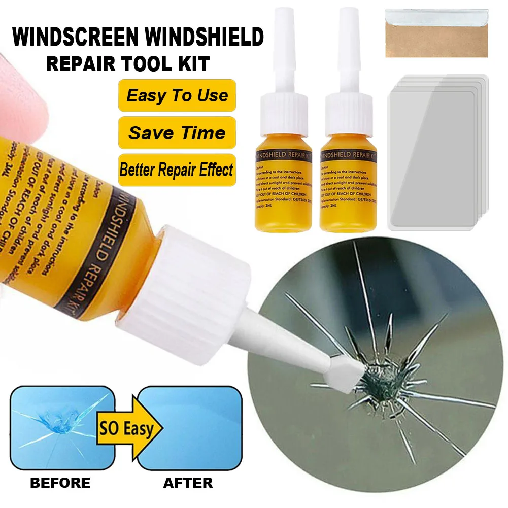 Automotive Glass Nano Repair Fluid Car Window Glass Crack Chip Repair Tool Kit Auto Accessories Car Maintenance Dropshipping
Automotive Glass Nano Repair Fluid Car Window Glass Crack Chip Repair Tool Kit Auto Accessories Car Maintenance Dropshipping