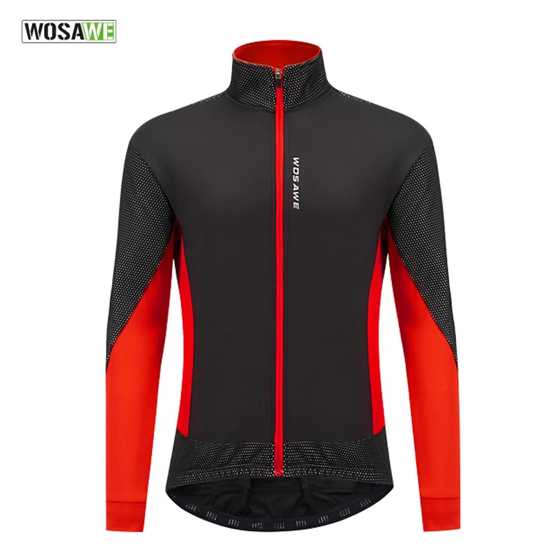 WOSAWE Winter Men Thermal Fleece Cycling Windbreaker Bicycle MTB Road Bike Clothing Windproof Rain Jacket Men Waterproof Jersey
WOSAWE Winter Men Thermal Fleece Cycling Windbreaker Bicycle MTB Road Bike Clothing Windproof Rain Jacket Men Waterproof Jersey