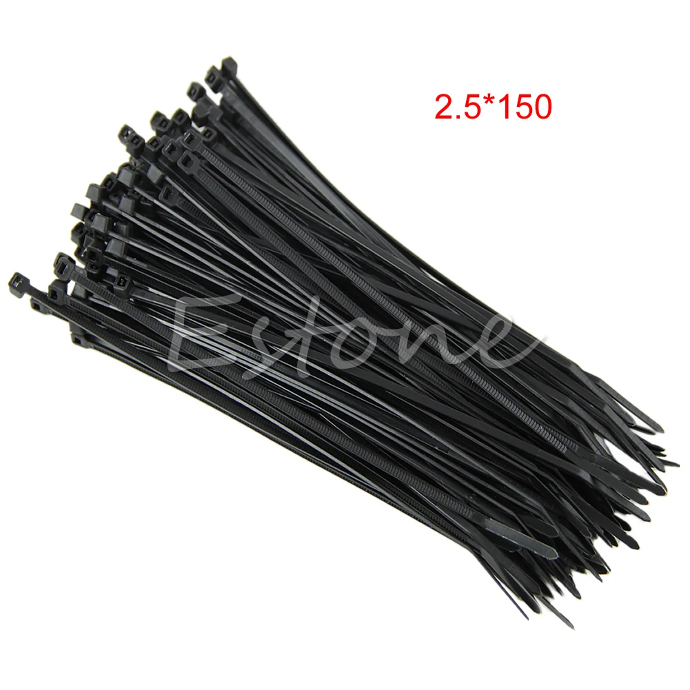 D0UD Black White Natural Nylon Plastic Cable Ties Zip Tie Wraps 100mm 150mm 200mm
D0UD Black White Natural Nylon Plastic Cable Ties Zip Tie Wraps 100mm 150mm 200mm