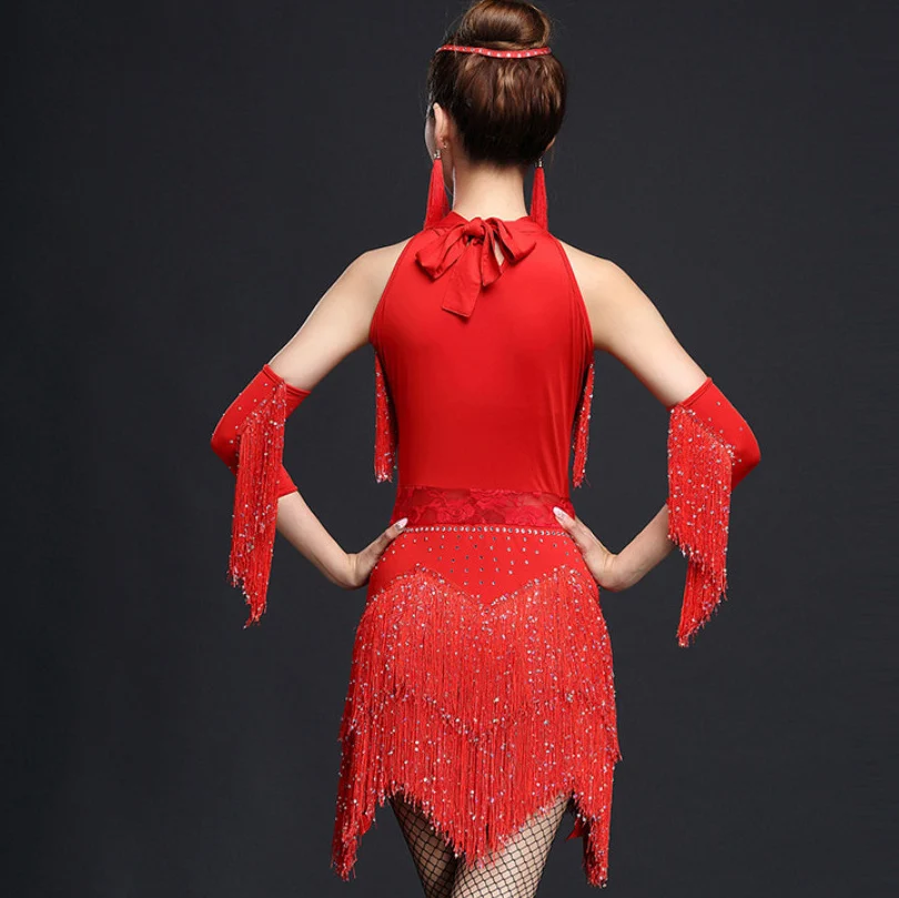 Adult Sequin Fringe Latin Salsa Cha Cha Ballroom Dance Competition Dress Costume for Women Dancing Clothing Dancer Clothes Wear
Adult Sequin Fringe Latin Salsa Cha Cha Ballroom Dance Competition Dress Costume for Women Dancing Clothing Dancer Clothes Wear