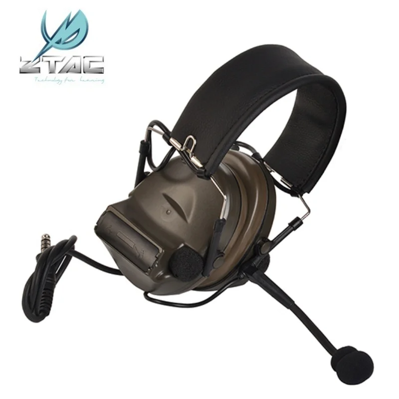 Z Tactical Comtac II Softair Peltor Headset No Noise Reduction Function Communication Earphone Ztac Airsoft Military Headphone
Z Tactical Comtac II Softair Peltor Headset No Noise Reduction Function Communication Earphone Ztac Airsoft Military Headphone