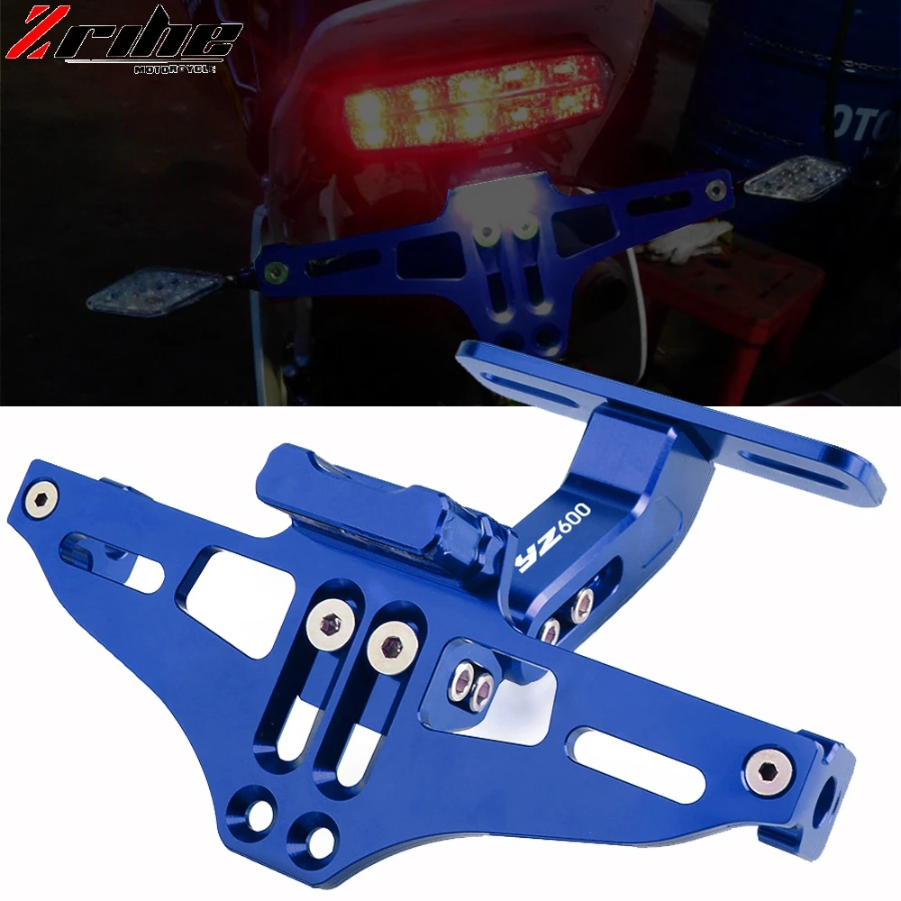 CNC Motorcycle Adjustable Angle Aluminum License Number Plate Frame Holder Bracket LED Light FOR YAMAHA YZ600 YZ 600 1986-2016
CNC Motorcycle Adjustable Angle Aluminum License Number Plate Frame Holder Bracket LED Light FOR YAMAHA YZ600 YZ 600 1986-2016