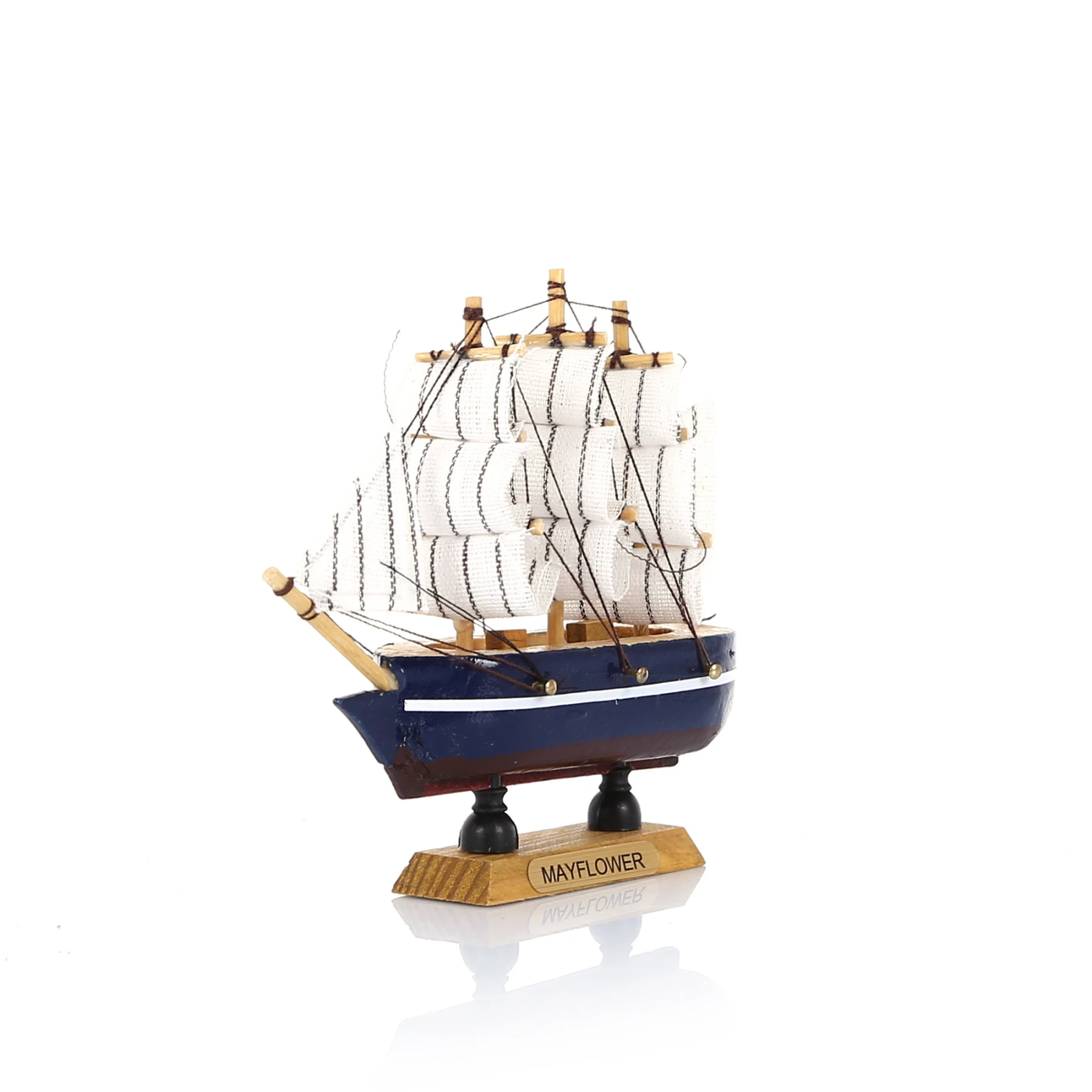 Sailboat Wooden Ship-Navy Blue (D) 
Sailboat Wooden Ship-Navy Blue (D)
