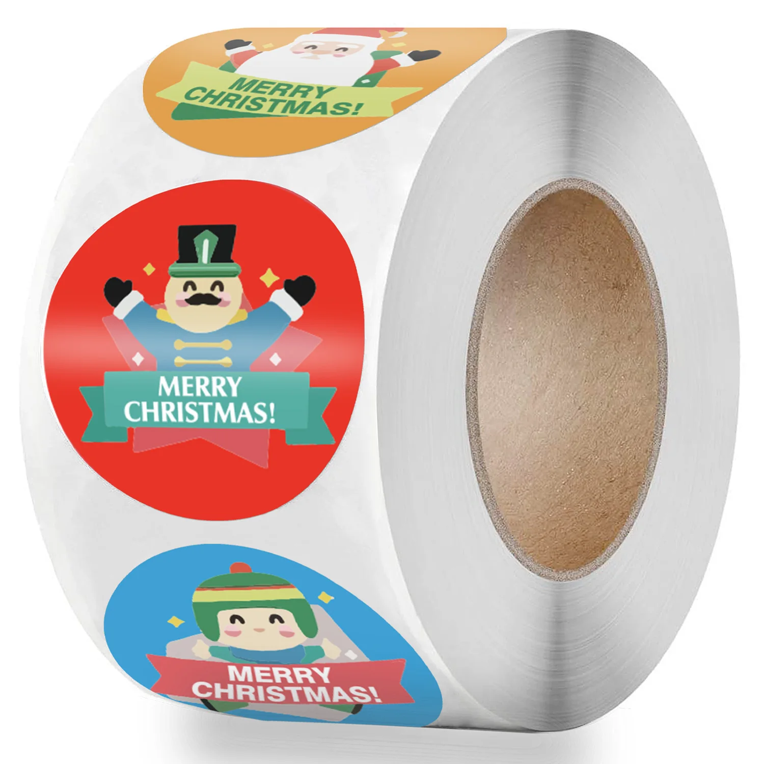 500Pcs/Roll Merry Christmas Sticker 8 Designs Santa Pattern Handmade Round Label For Party DIY Packaging Stationery sticker
500Pcs/Roll Merry Christmas Sticker 8 Designs Santa Pattern Handmade Round Label For Party DIY Packaging Stationery sticker
