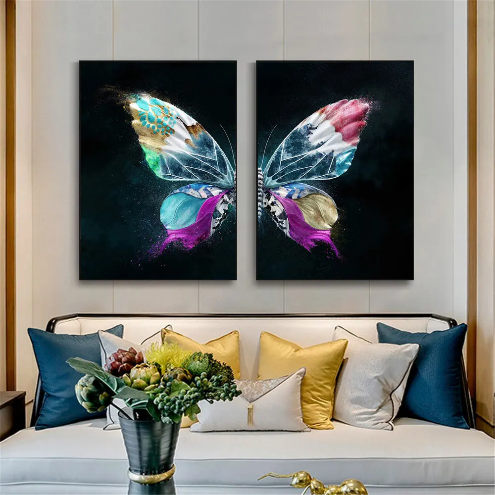Abstract Butterfly Posters And Prints Colorful Butterfly Wings Wall Art Painting Minimalist Canvas Pictures Living Room Decor
Abstract Butterfly Posters And Prints Colorful Butterfly Wings Wall Art Painting Minimalist Canvas Pictures Living Room Decor