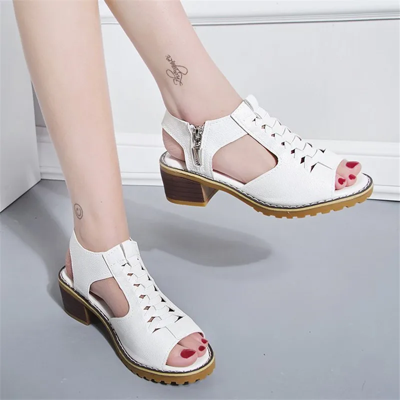 Square heel high heel sandals women new hot sale fashion retro student metal decoration zipper women's shoes women outdoor shoes
Square heel high heel sandals women new hot sale fashion retro student metal decoration zipper women's shoes women outdoor shoes