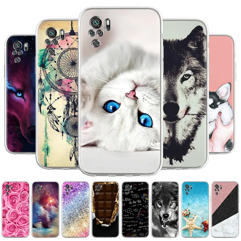 For Xiaomi Redmi Note 10 Pro Cases Silicon Animal Floral Funda Xiomi Redmi Note 9 8 Pro Max 10s 9A 9C 9T 9S Poco X3 NFC M3 Cover
For Xiaomi Redmi Note 10 Pro Cases Silicon Animal Floral Funda Xiomi Redmi Note 9 8 Pro Max 10s 9A 9C 9T 9S Poco X3 NFC M3 Cover