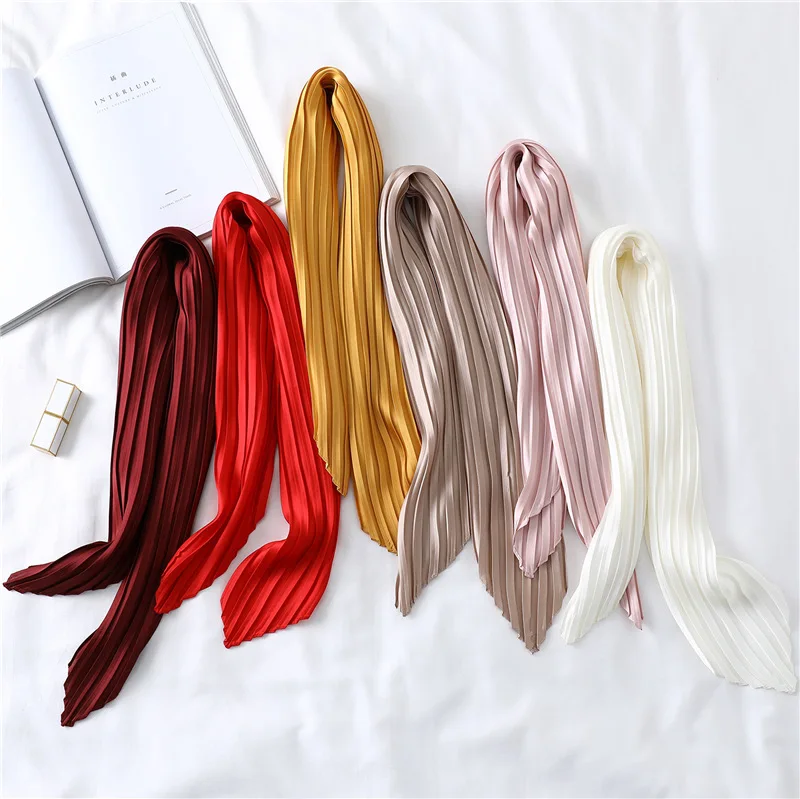 Zijden Sjaal Casual Solid 70Cm Vierkante Crinkle Sjaals Zachte Foulard Dames Alle-Wedstrijd Skinny Sjaals Mode Handvat bagLinten
Zijden Sjaal Casual Solid 70Cm Vierkante Crinkle Sjaals Zachte Foulard Dames Alle-Wedstrijd Skinny Sjaals Mode Handvat bagLinten