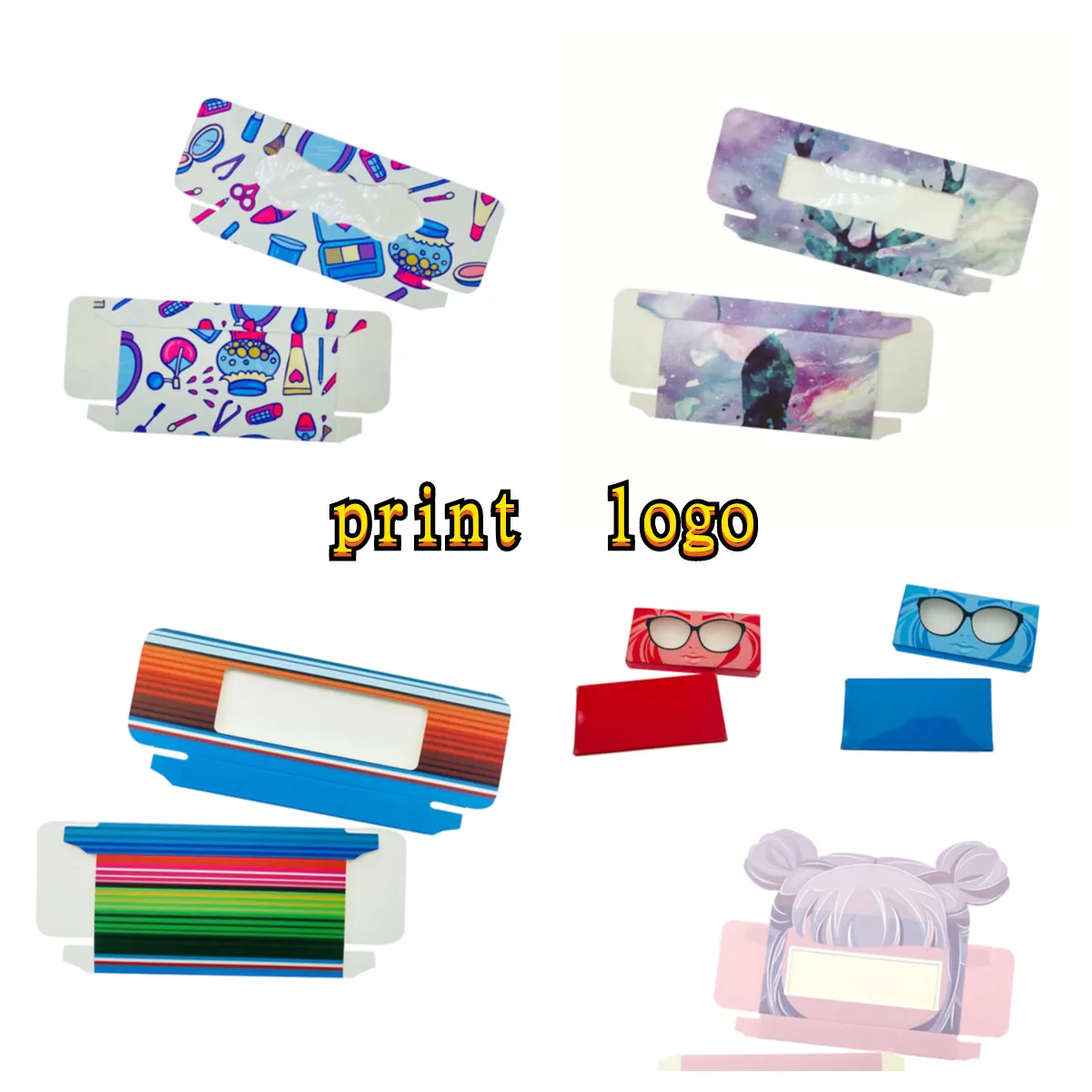 Wholesale 50/100Pcs Lash Boxes Packaging Empty Carton Paper Storage Box 25mm Eyelash Package Lashes Cases Bulkphone/sunglasses
Wholesale 50/100Pcs Lash Boxes Packaging Empty Carton Paper Storage Box 25mm Eyelash Package Lashes Cases Bulkphone/sunglasses