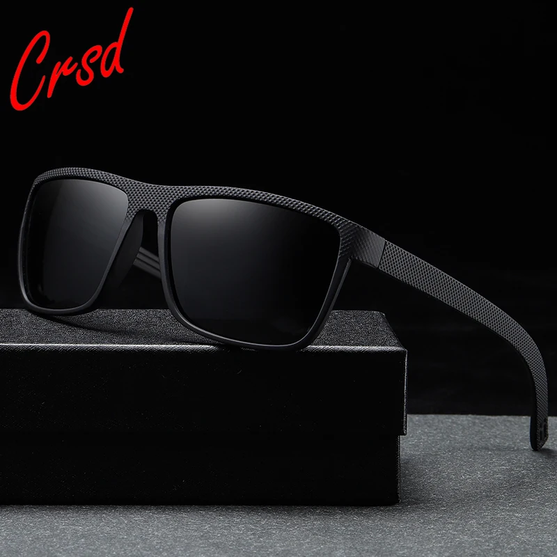 CRSD 2020 Vintage Sports Style Polarized Sunglasses Men Black Driving Square Sunglass Shades for Women Luxury Brand Sun Glasses
CRSD 2020 Vintage Sports Style Polarized Sunglasses Men Black Driving Square Sunglass Shades for Women Luxury Brand Sun Glasses