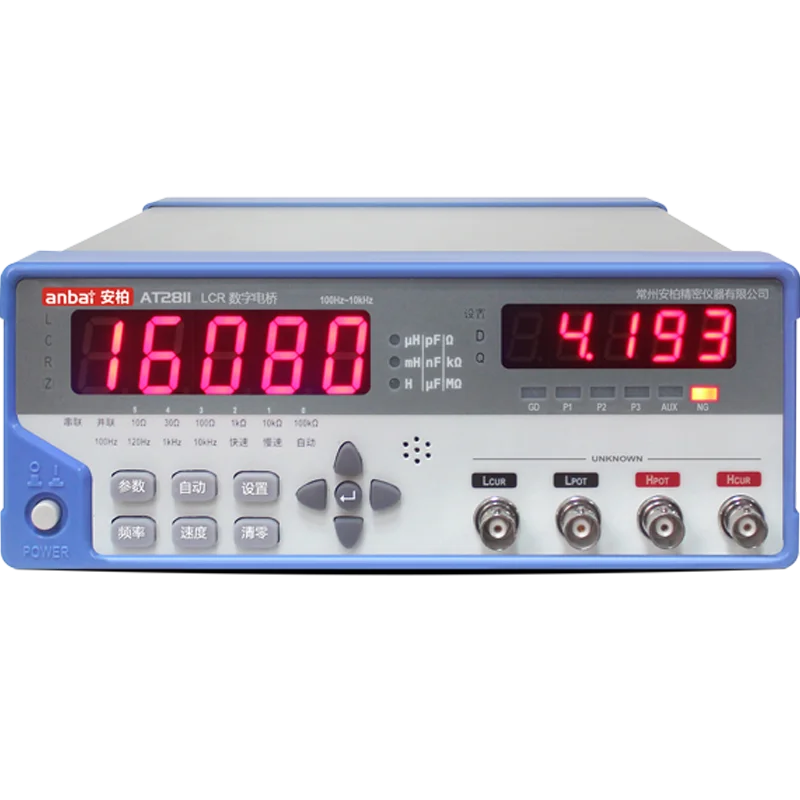 

Applent 100 Гц ~ 10 кГц LCR Цифровой мост AT2811 Емкостный Индуктивный измеритель сопротивления