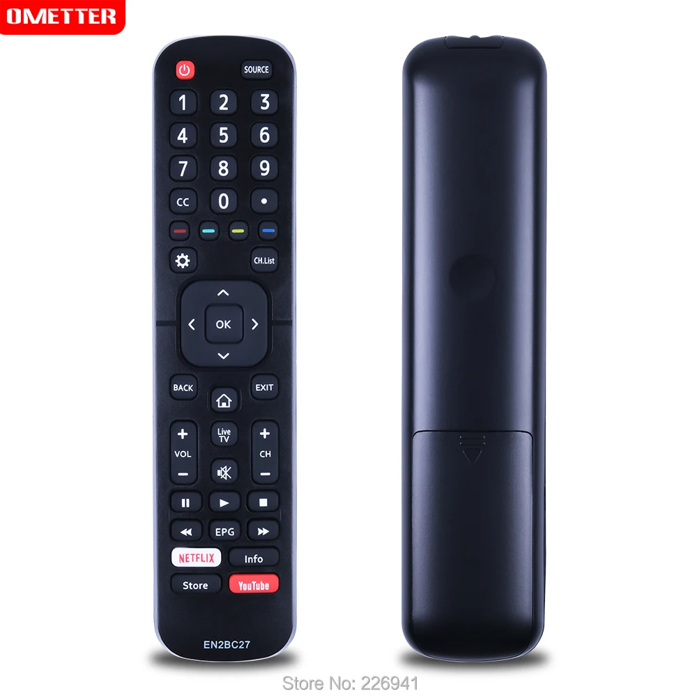 Пульт дистанционного управления EN2BC27 для hisense led lcd TV Fernbedienung telecomando uzaktan kumanda дистанионное управление
Пульт дистанционного управления EN2BC27 для hisense led lcd TV Fernbedienung telecomando uzaktan kumanda дистанионное управление