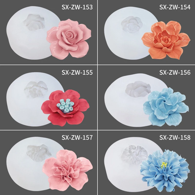 Diy Scented Candle Mold Food Grade Silicone Flower Mold 3d Peony Rose Flower Cake Decoration Accessories Soap Making Kit
Diy Scented Candle Mold Food Grade Silicone Flower Mold 3d Peony Rose Flower Cake Decoration Accessories Soap Making Kit